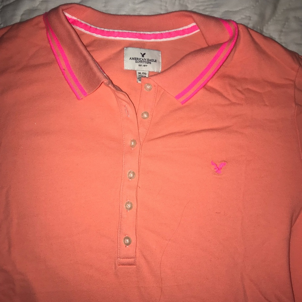 🆕 Peach/Pink Polo